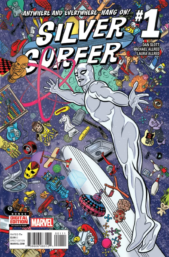 Silver Surfer (2016) cover