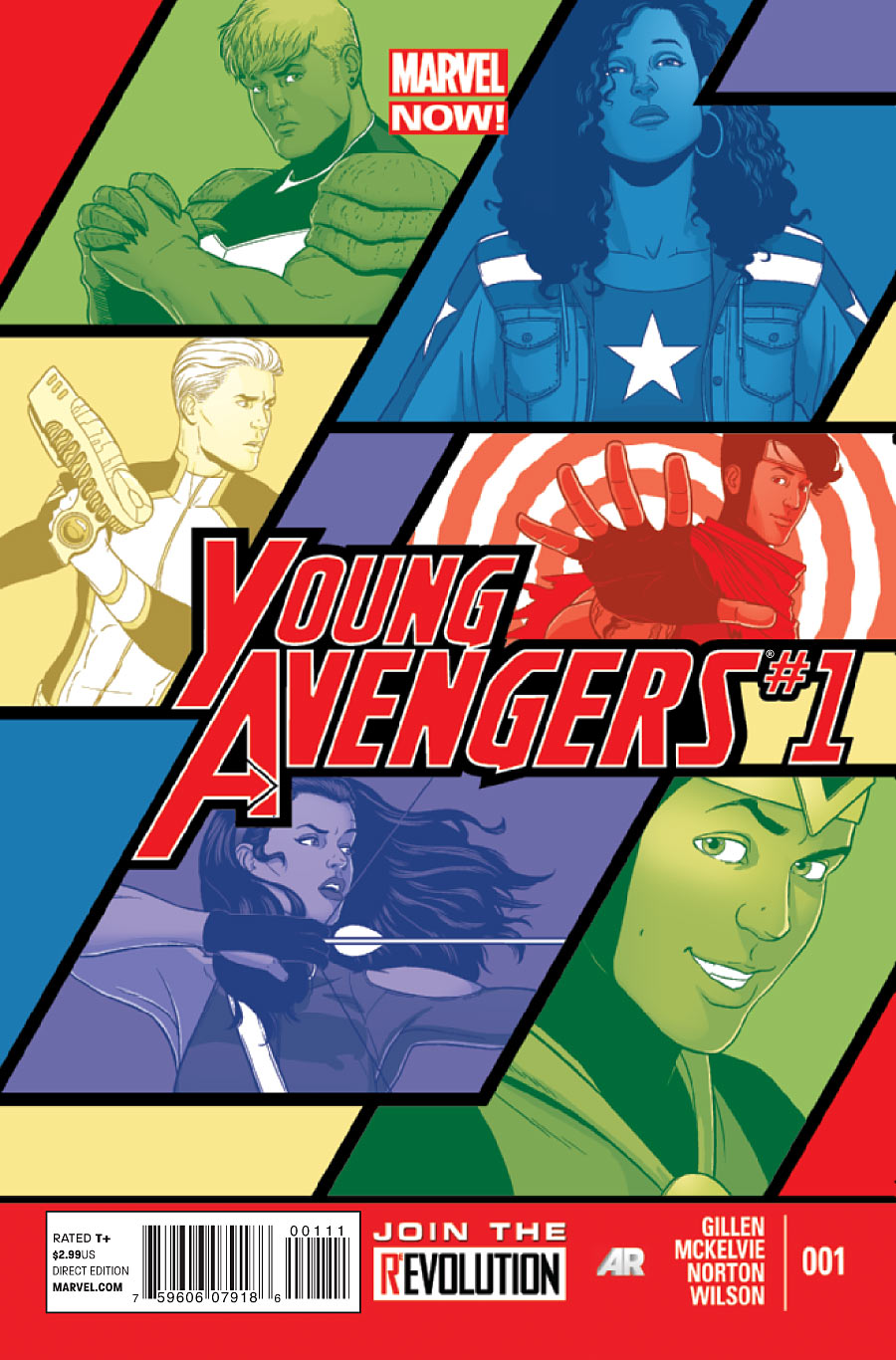 Young Avengers (2013) cover