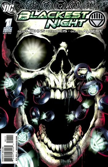 Blackest Night (2009) cover