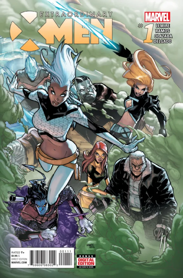 Extraordinary X-Men (2016) cover