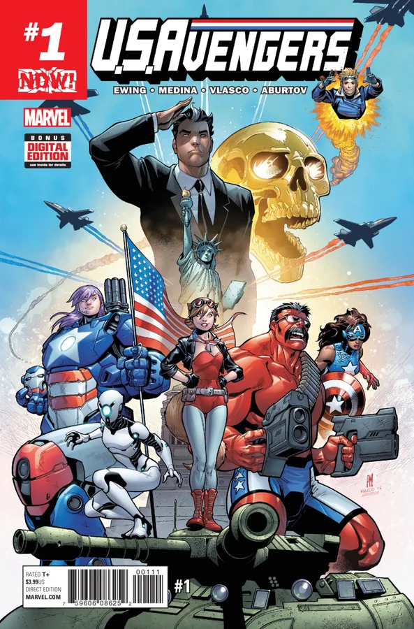 U.S.Avengers (2017) cover