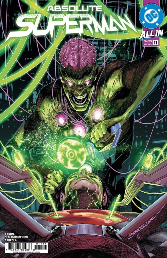 Superman, Son of the Demon, Finale: Man of Steel, Mind of Ash cover