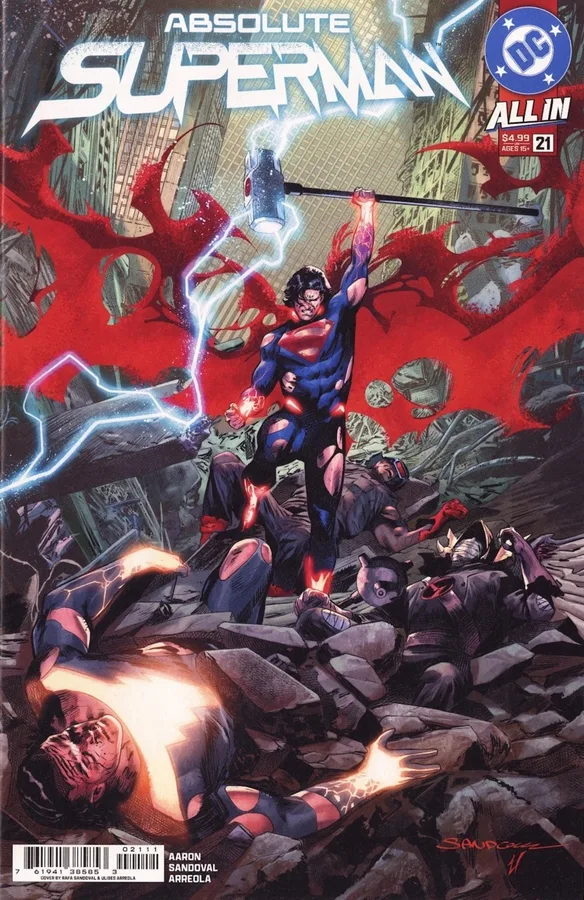 Reign of the Superman, Finale: Moon Fall cover