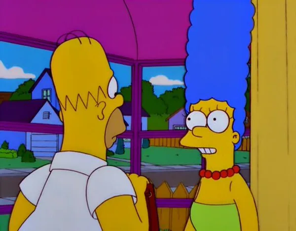 Marge Simpson in: "Screaming Yellow Honkers"