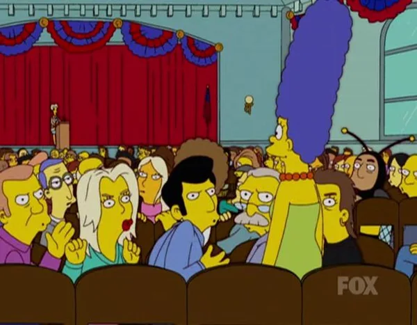 Marge vs. Singles, Seniors, Childless Couples and Teens, and Gays