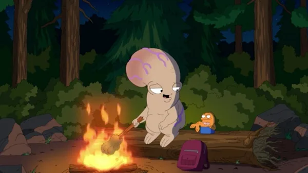 Klaus And Rogu In Thank God For Loose Rocks: An American Dad! Adventure