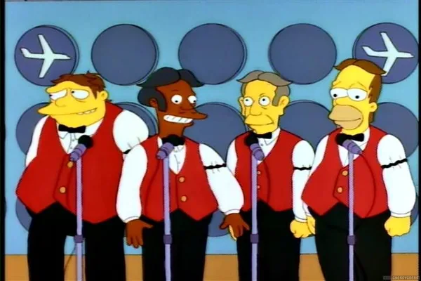 Homer's Barbershop Quartet