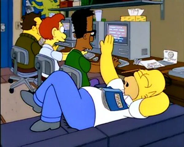 Homer Goes to College