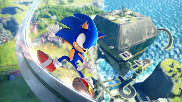 Sonic Frontiers background
